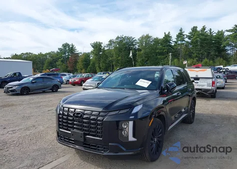 2025 Hyundai Palisade Calligraphy Night Edition из США, поврежденный, VIN KM8R7DGEXSU853489